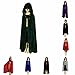 Samtree Unisex Kids Hooded Cloak Role Play Costume Cosplay Cape Playwear