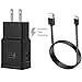 Fast Charge Adaptive Fast Charger Kit for Samsung Galaxy S9/S8/S8 Plus/Note8,MBLAI USB Type C Fast Charging Kit True Digital Adaptive Fast Charging (Black (Wall Charger+C Cable))