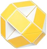 Shengshou Magic Snake White & Yellow Twist Puzzle