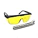 Nikauto Car Air Conditioning UV Protective Leak Detector Kit Test Flashlight Blacklight Penlight UV Protective Glasses Leak Detector Tool for HVAC