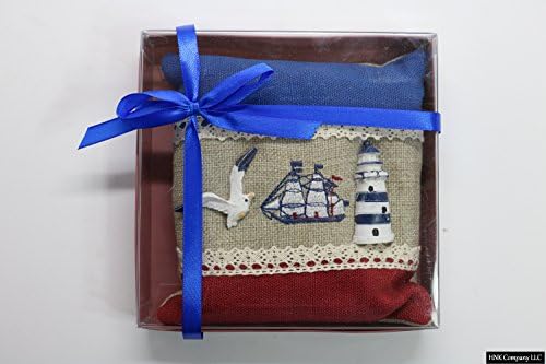 Ocean Fragrance Bamboo Charcoal Air Freshener, Air Purifying Bag, Deodorizer , Decorative Deodorizer for Home and Cars , Non Toxic, Gift Box by HNK Company