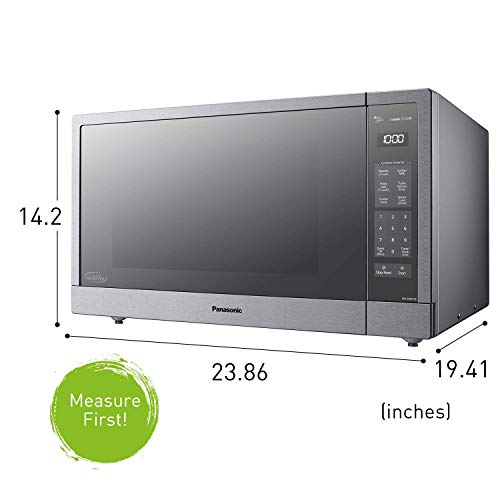 Panasonic Microwave Oven, Stainless Steel Countertop/BuiltIn Cyclonic