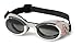 Doggles ILS Dog Goggle sunglasses with Skull and Crossbones / Smoke Lens Extra Small