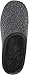 LUXEHOME Men's Cozy Floc Scuffs Slipper (10-11 US, Gray)