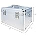 Morning Plus - First aid kit Lockable Medication Box Organizer Emergency Medicine Storage Box Aluminum Medical Box 12