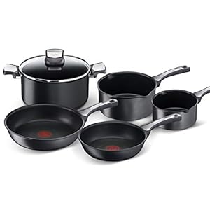 Tefal Unlimited ON Set Steelpan 16/20, kookpan 24, KP 22/26