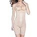 Shymay Women's Mid Thigh Bodysuit Tummy Control Waist Slimming Full Body Girdle