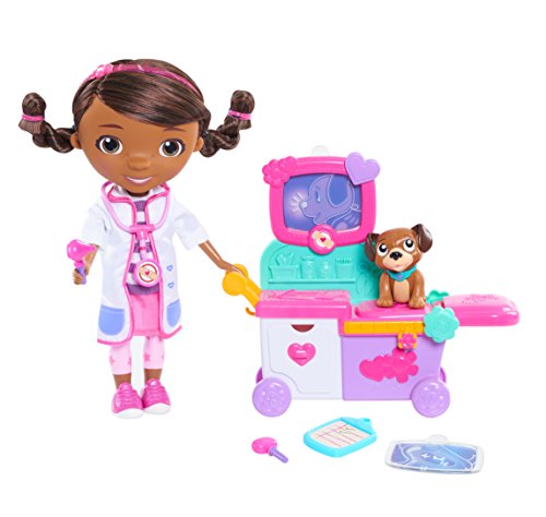 Just play doc mcstuffins magic talking doc & care cart