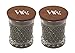 WoodWick Vintage Hobnail Candle Set - Evening Bonfire