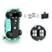 Kaerdun Inductive Train Toy Magic Mini Car Follow Drawn Black Line for Kids (Green Car)