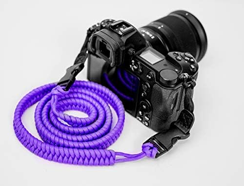 Maven Paracord Camera Strap (Skinny, Purple)
