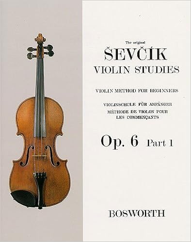 SEVCIK - Escuela del Violin Op.6 nº 1: Metodo para Principiantes: SEVCIK:  9781844494859: Books