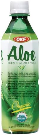 Aloe Vera King100% Organic Aloe Vera Drink, 16.9 Fl Oz (Pack of 20)