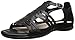 Skechers Cali Women's Silver Dollar Huarache Sandal, Black, 9 M US