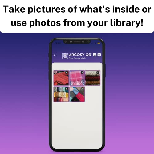 QR Labels for Moving, Storage, Organizing, Office, Tools Scan Smart