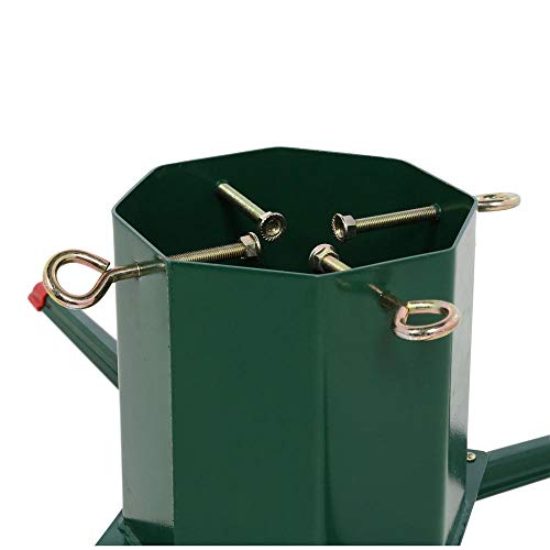 Jack Post Heavy Duty Welded Christmas Tree Stand - For Real Live Trees Up To 14' Tall - Thumbnail 2