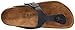 Birkenstock Women's Gizeh Cork Footbed Thong Sandal Black 40 M EU