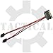 SATA 15-pin power to 2x 6-pin slimline SATA power cable adapter