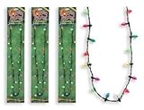 Lotsa Lites Christmas Holiday Flashing Light Bulbs Necklace (sold individually) [Holiday Gifts]