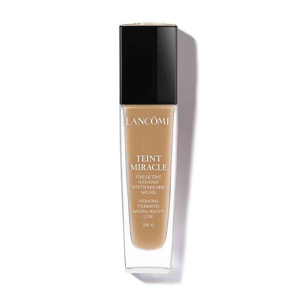 Lancôme Teint Miracle Luminous Satin Foundation - Hydrating, Radiant Finish, Medium Coverage with SPF 15, 10 Beige Praline
