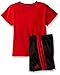 adidas Baby Boys' Tee and Active Short Set, Vivid Red Heather, 24 Months