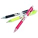 JX Tyno-K35 12 Colors Retractable Gel Ink Pens Set,Colored Roller Ball Point Pen,Ink Width 0.5MM