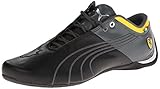 PUMA Men's Future Cat M1 Ferrari Catch Shoe,Black/Dark Shadow/Vibrant Yellow,10.5 M US