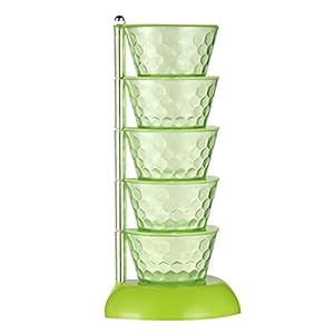 Spice Canister Spice Box Kitchen Verticale Roterende Multi-Layer Seizoen Kunststof Kruidendoos voor Keuken…
