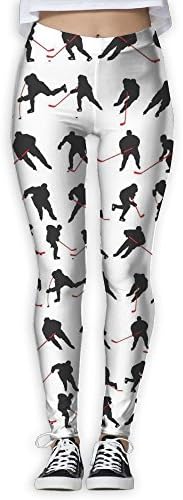 TVGRYIU Womens Pants Jogger Fitness Bodybuilding Compression Tights Long Trousers Ice Hockey