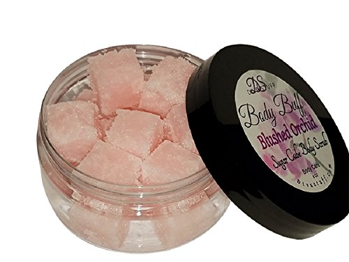 Diva Stuff , Blushed Orchid Scent Sugar Scrub, Exfoliates and Hydrates Skin, 8 Oz