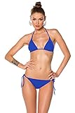 Becca by Rebecca Virtue Women's Color Code Sliding Triangle Bikini Top