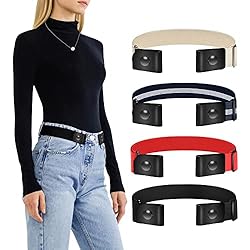 TOURZOO Buckle Free Elastic Belt, Invisible No