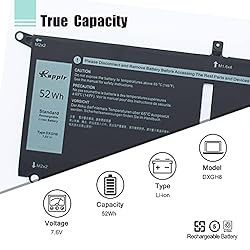 BOWEIRUI DXGH8 Laptop Battery Replacement for Dell
