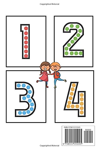 Math worksheets Ages 2-5: preschool workbooks age 4 ,5 ,3 ,2 Maths Preschool Learning Book with Number Tracing and Matching Activities and ...