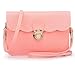 Anywa Women's Leather Shoulder Bag Clutch Handbag Tote Purse Hobo Messenger