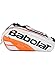 Babolat Pure Line 6 Pack Tennis Bag - White/Fluro Red