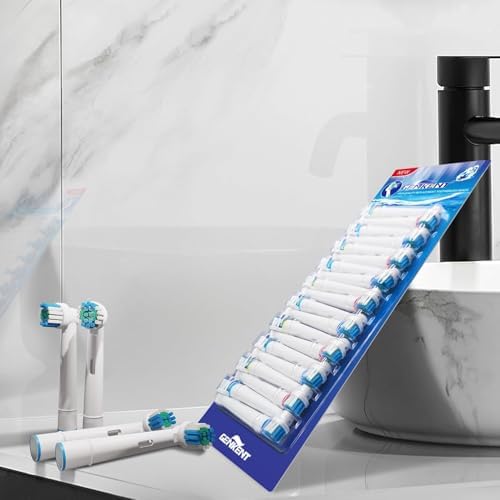 Recambios Cepillos Cabezas de Dientes Compatibles con Recambios Cepillos Oral B Braun, 20 Piezas Profesionales para Repuesto de Cabezas de Oral B Pro Series 1/3 — foto 6 de 6