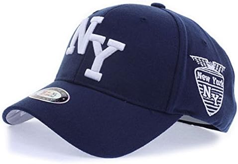 New York Embroidery Stretch Fit Flex-fit Span Fitted Baseball Cap Trucker Hat