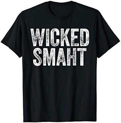 Wicked Smaht ShirtsWicked Smaht T-Shirt Boston Massachusetts Shirt T-ShirtOEKO-TEX STANDARD 100