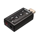 SYBA USB 2.0 External Stereo Sound Adapter Optical SPDIF Output Audio Dongle, Windows Mac Linux SD-AUD20101