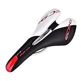 Bike Saddle Cushion, 2 Colors Durable Shockproof Comfortable PU Leather Bikes Seat Saddle Cushion Bike Accessories For Mountain Road Bike