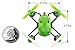 Hubsan Q4 H111 Nano Mini 4-Channel RC Quadcopter with 2.4Ghz Radio System - Green