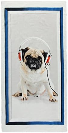 Pug Kids Or Adults Beach Towel