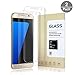 HoPerain Anna14 Full-Screen Coverage Samsung Galaxy S7 Edge 3D Pet HD Screen Protector - 2 Piece