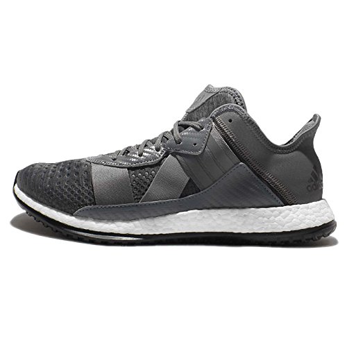 adidas Men's Pure Boost ZG Trainer, GREY/WHITE, 10 M US