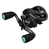 KastKing Spartacus Baitcasting Reel – Multi Colors - Carbon Fiber Drag 17.5 LBs - 11 + 1 Shielded Stainless Steel Ball Bearings - The Perfect Warrior for Bass Fishing