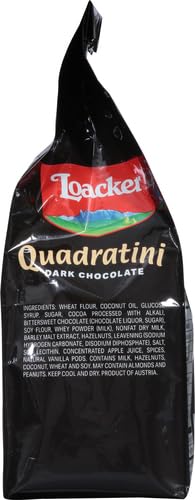 LOACKER WAFER QUDRTNI DRK CHOC 25 8.82OZ