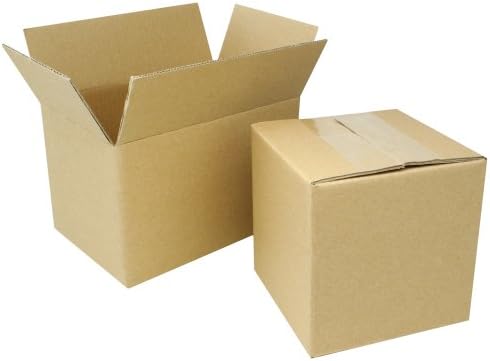 25 EcoSwift 7x4x2 Corrugated Cardboard Packing Boxes Mailing Moving Shipping Box Cartons 7 x 4 x 2 inches