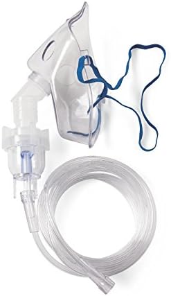 (5) Pack Disposable Aerosol Vaporizer Kit with Mask and Tubing, Treats Asthma