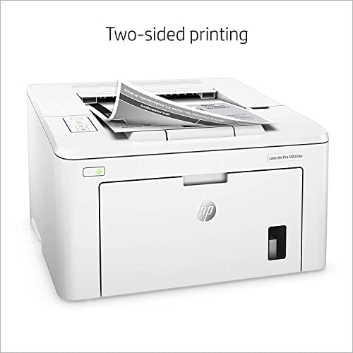 HP Laserjet Pro M203dw Wireless Monochrome Laser Printer, Duplex